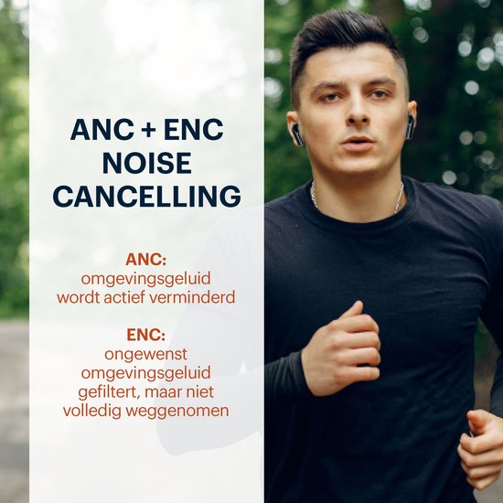 Grundig Wireless Earbuds - Bluetooth Earbuds - Geräuschunterdrückung ANC+ENC - Ohrhörer kabellos - Ladebox mit LED-Anzeige - BT 5.3 - Akkulaufzeit 25 Stunden