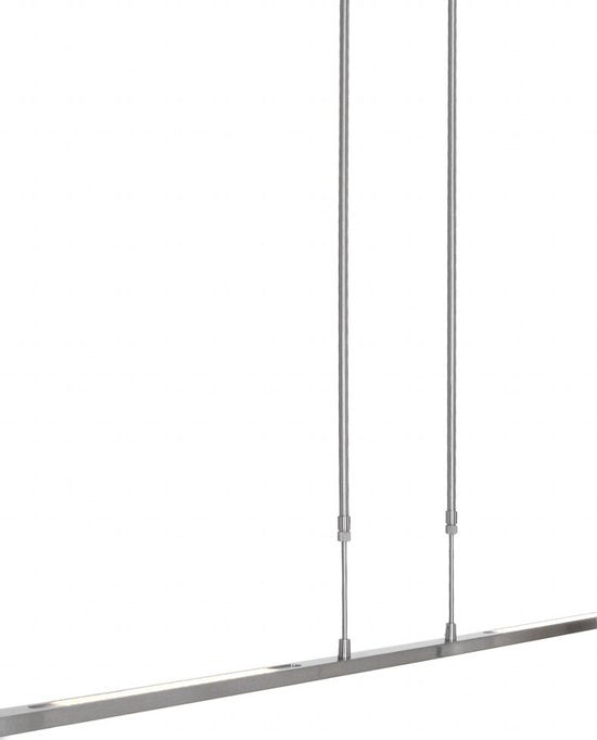 Steinhauer Zelena LED Hängeleuchte – Dimmbar – Stahl – 122 x 8 x 82–117 cm (LxBxH)