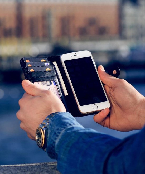 iDeal of Sweden iPhone XS Max Magnet Wallet+ Case Schwarz
