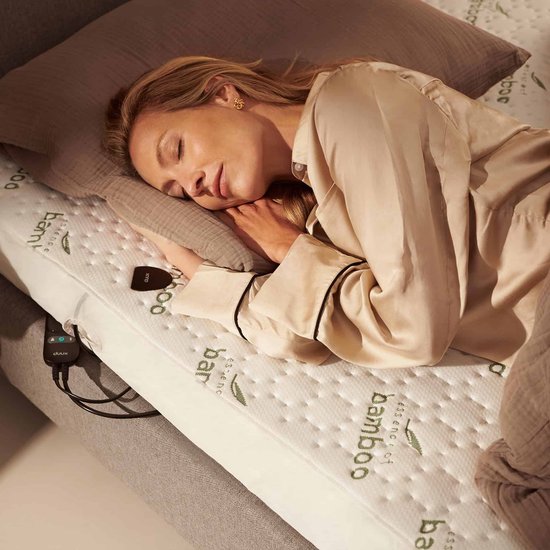Duux Snooze Bamboo Electric Blanket - 6 Einstellungen - 140x200 cm