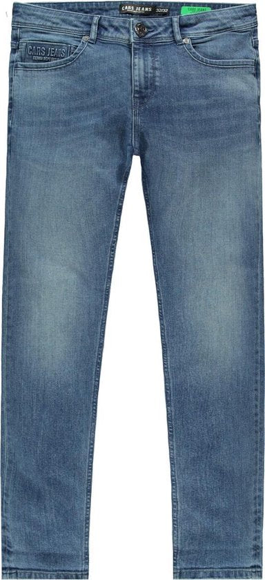 Cars Jeans Herren DOUGLAS DENIM Regular Fit STONE USED – Größe 36/32