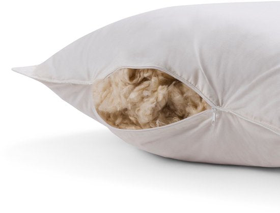Kayori Kigi Pillow Kapok - Nachfüllbar - Langlebige & feste Füllung - 60x70 cm