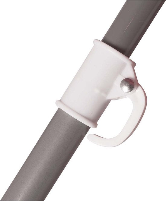 Bo-Camp - Sonnenschirm - Mit Knickarm - Ø 200 cm - Grau