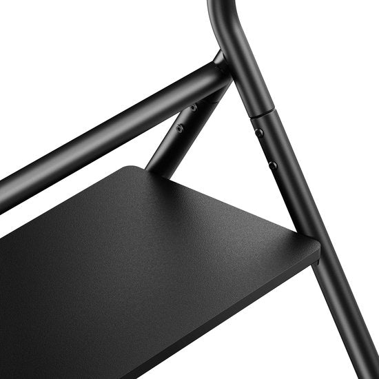 VDD TV Stand - TV-Stativ - TV-Fuß - Monitorständer - Mobil & höhenverstellbar 125 bis 140 cm - Geeignet für Bildschirme von 37 bis 86 Zoll