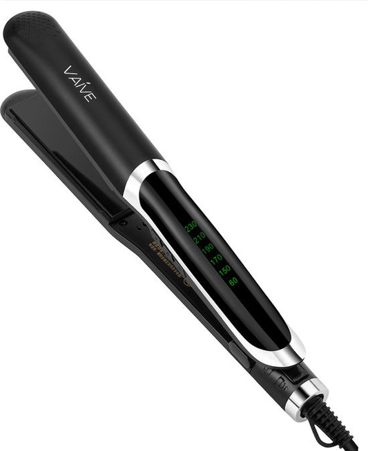 VAIVE Glätteisen - 2 in 1 - Glätten und Locken - Keramik - 60ºC - 230ºC - Lockenstab