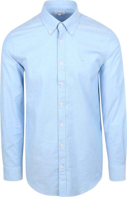 McGregor Hemd Oxford Hellblau - Größe M - Männer - Hemden Casual