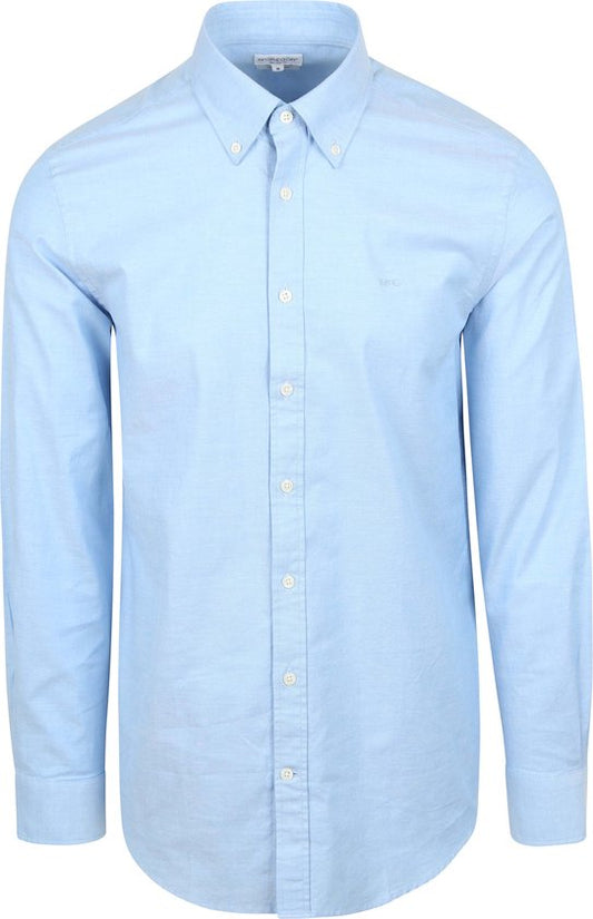 McGregor Hemd Oxford Hellblau - Größe M - Männer - Hemden Casual