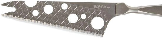 Boska Käsemesser Half Soft Monaco+ No.4 - Käsemesser Weichkäse - Briemesser - Preisträger - Rostfreier Stahl - Spülmaschinenfestes Käsemesser - Küchenutensilien - Küchenzubehör - 10 Jahre Garantie