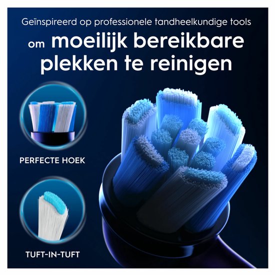 Oral-B Bürstenköpfe iO Ultimate Clean Schwarz - 6 Stück