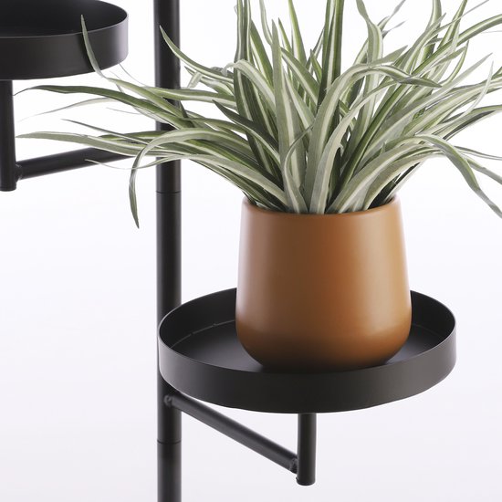 Mica Decorations Perry Wandregal - L36 x B30 x H120 cm - Metall - Schwarz