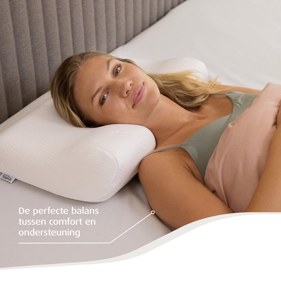 TEMPUR® Millennium™ Kopfkissen - Memory Foam Kopfkissen - 64x32x11/6 cm - Seiten- und Rückenschläfer