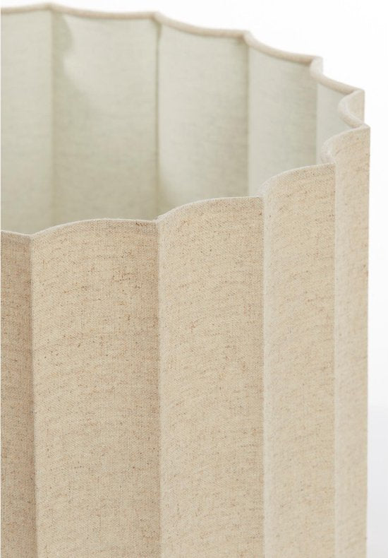 Light & Living Zylinder-Lampenschirm Disli – Creme – Ø 40 cm – Modern