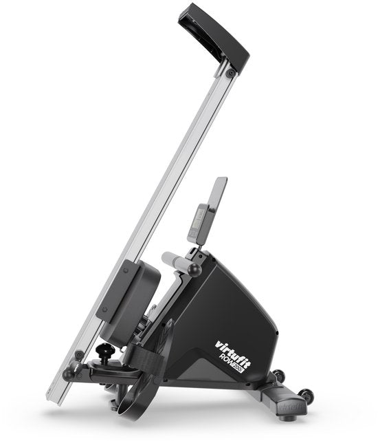 VirtuFit ROW200i Rudergerät – Zusammenklappbar – 10 Widerstandsstufen – Geräuscharm – Kinomap & FitShow – LCD-Display mit Tablet-Halterung – Rudergerät für zu Hause – Rudergerät (ROW450)