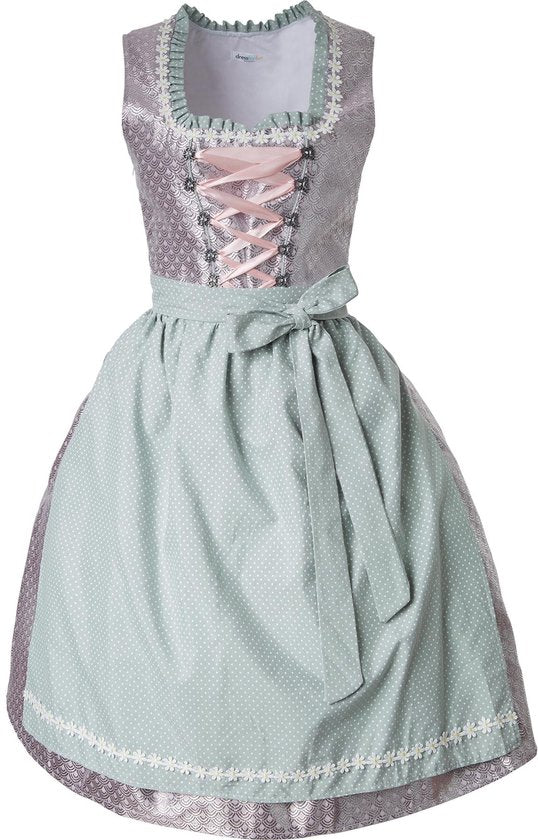 Dressforfun Midi-Dirndl Oberammergau - Kostümfasching - Oktoberfest - Größe XXL - Frauen