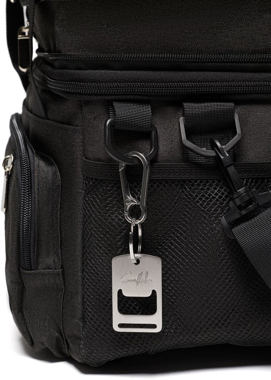 Cool Bag Lunch - Cool Bag Small - 15 Liter Lunch Bag Adult - Lunch Bag für Frauen & Männer - Schwarz - Sunflake