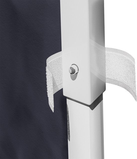 Casaria Seitenwand Pavillon 2er Set - 3x3m Partyzelt Seitenwand - Anthrazit