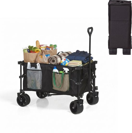 Mr. Fold Bolderkar XL - faltbar 200L 150KG - geländegängige Anti-Leck-Räder