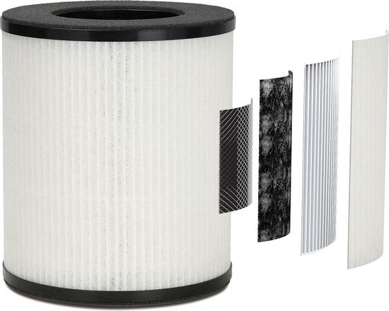 Andersson - Luftreiniger mit Ionisierung - Für Räume bis zu 14 m² & mit Wifi App - Ausgestattet mit Hepa 13 Filter und Nachtmodus - Für ein sauberes Raumklima - Weißer Kunststoff