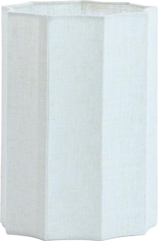 Light & Living Zylinder-Lampenschirm Disli – Weiß – Ø 18 cm – Modern