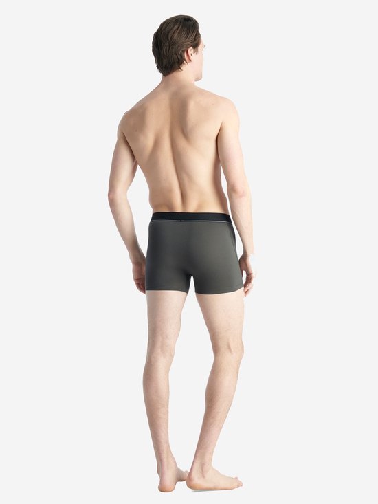 adidas Active Flex 3er-Pack Mikrofaser Boxershorts - Herren - Sportunterwäsche - Stretch - feuchtigkeitsregulierend - Schwarz/Grau - Größe XL