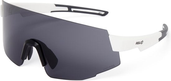 AGU Vigor Unisex-Brille – Weiß – UV400-Gläser – Antibeschlagbeschichtung – 2 Ersatzgläser – Antiallergene Bügel – Inklusive Aufbewahrungsetui