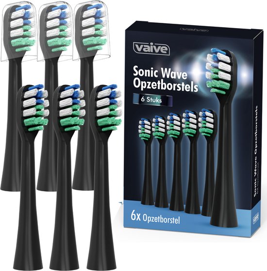 VAIVE Zahnbürste Bürstenkopf Set - 6 Stück - Sonic Wave Precision X8900