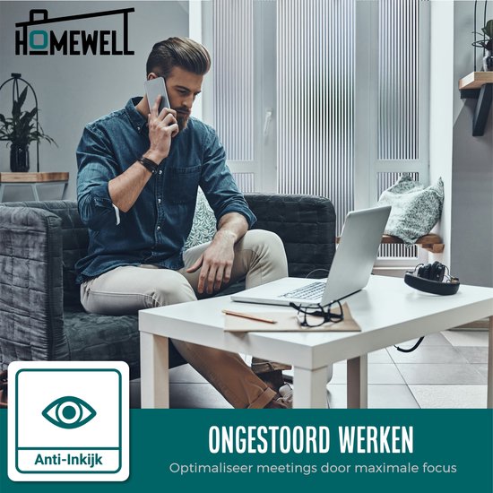 Homewell Fensterfolie HR++ 70x300 - Isolierung & Sonnenschutz - Blendschutz - Statik - Lamellen