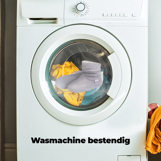Hausschuhe Damen - Hausschuhe - Größe 42/43 - Grau - Rutschfest - Comfeet