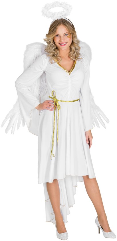 Dressforfun Faschingskostüm X-Mas Angel – Damen – Größe S