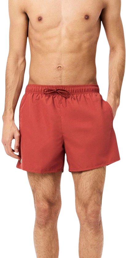 Lacoste Badeshorts Herren, braun – Größe M