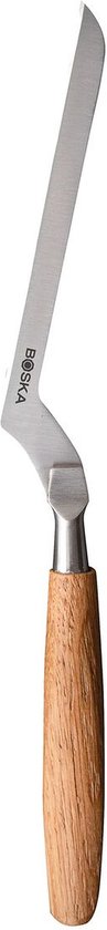 Boska Käsemesser Soft Oslo No.1 - Käsemesser Weichkäse - Briemesser - Antihaft-Käsemesser - Käsemesser Holzgriff - Küchenutensilien - Küchenzubehör - Lebenslange Garantie