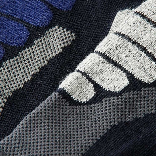 Xtreme Wandersocken, 2er-Pack – Unisex-Socken aus Synthetik – Multi Blue