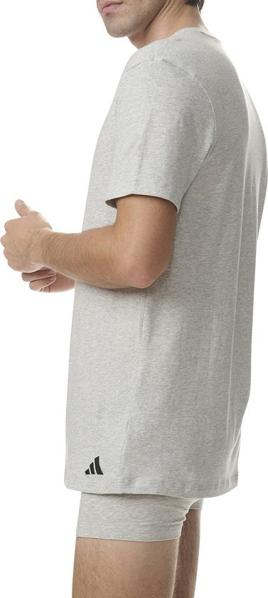 Adidas Herren V-Ausschnitt Shirt (3er-Pack) - Größe XL