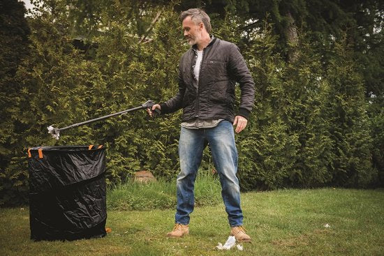 Fiskars Gartenabfallsack – Solid™ Gartensack – Faltbarer Gartenabfallsack – Pop-up – 172 Liter