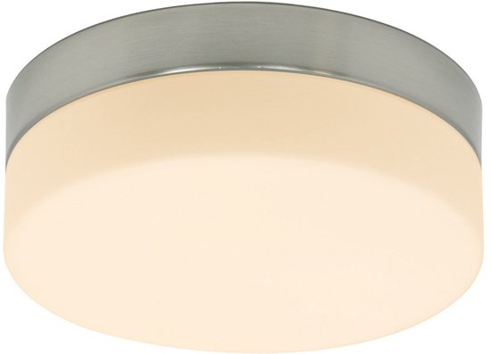 Deckenleuchte Steinhauer Ikaro 1363ST Stahl Ø 24 cm – Modernes Design mit 4-Stufen-Dimmer, geeignet für den Innenbereich sowie die Badezimmerzonen 2 und 3