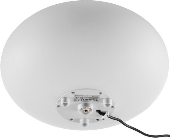 tectake® LED-Gartenleuchte - Gartenleuchten mit Fernbedienung - 12W LED - 16 Farben - Ø35 x 28,5 cm - wetterfeste Partydekoration - Gartendekoration - Außenlampe mit Lichtquelle - Glühbirnen für draußen - Glühbirnenlampe - Gartenlampe