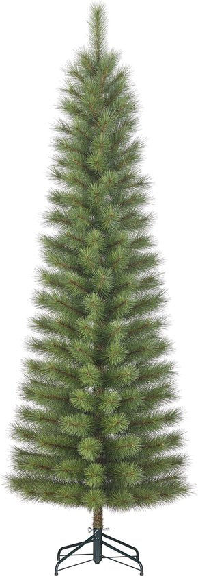 Black Box Trees Sotka Schmaler Künstlicher Weihnachtsbaum - H185 x Ø58 cm - Grün
