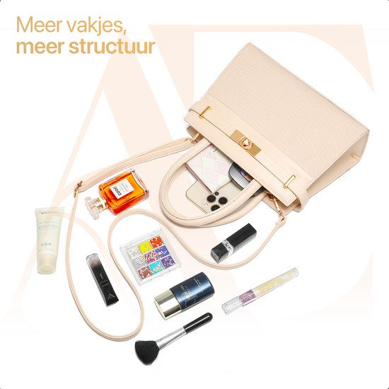 Aramae® - Handtasche Damen - Crossbody Bag Damen - Umhängetasche Damen - Geschenk für Frauen - Weiß