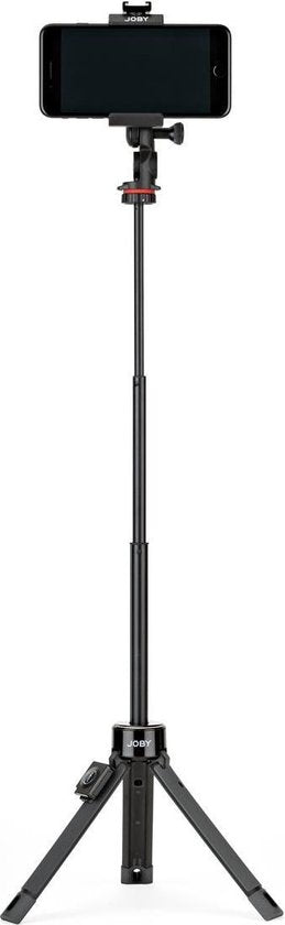 JOBY GripTight PRO TelePod – Stativ für Smartphones und GoPro – Arbeitshöhe: 20,8 – 63,5 cm – Schwarz