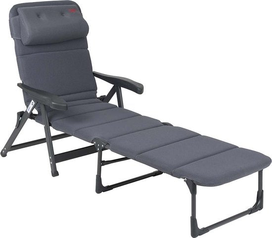 Crespo - Liegestuhl - AP/233 - Air-Deluxe - Grau