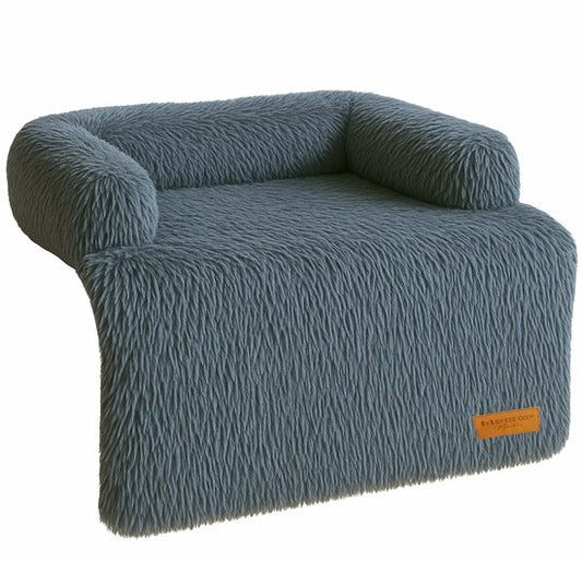 By Cee Cee Original Hundedeckenbank - Hundedeckenbank - Hundekorb - Premium - komplett abnehmbar - Dunkelgrau - 75x90 - Größe S