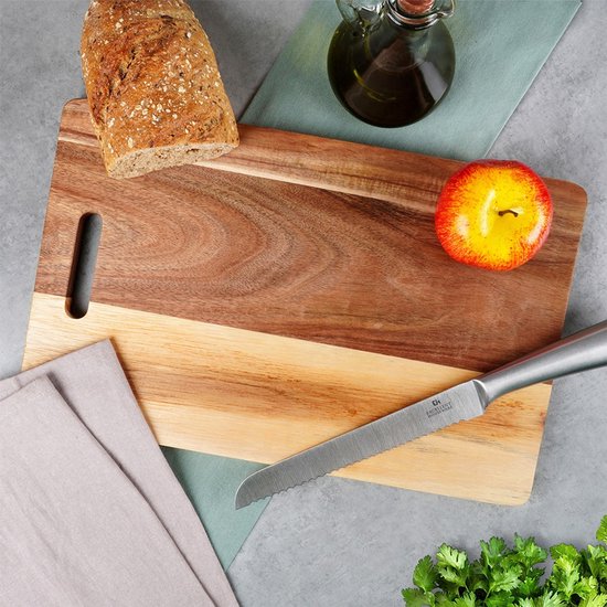 Schneidebrett aus Holz 36x23 cm - Küchenbrett - Küche