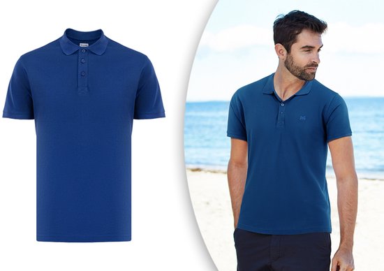 Milanoro - L - Poloshirt - Herren - Hellgrau
