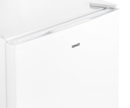 Tomado TLT4702W - Tischkühlschrank - 93 Liter - 3 Ablagen - Energielabel E - Weiß