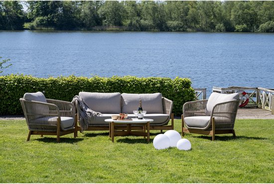 House Nordic Terracina Lounge Sofa Akazie/Beige