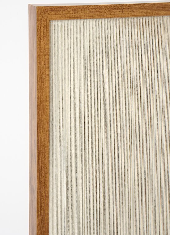 Mica Dekorationen Wanddekoration Kreis - L50 x B60 x H3 cm - Beige