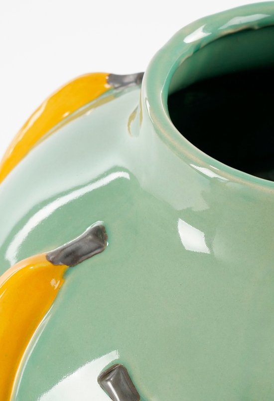 Mica Decorations Moza Vase - H38 x Ø34 cm - Keramik - Hellgrün