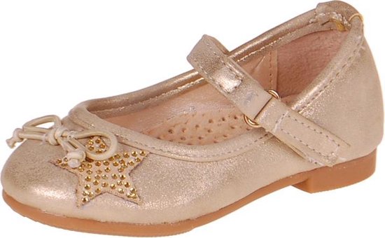 Ballerina beige mit gold-34
