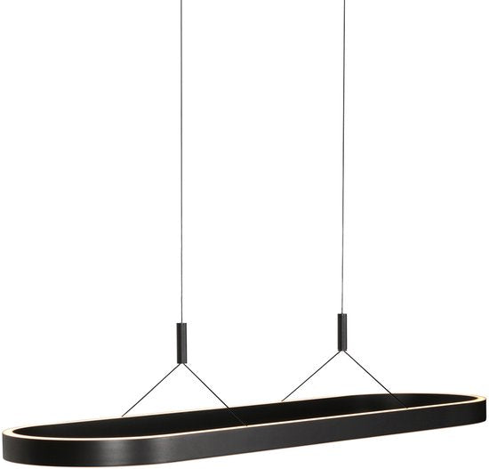 Steinhauer Exclusive - Pendelleuchte - Mykty - schwarz - Metall - Designerleuchte - LED - 4205ZW