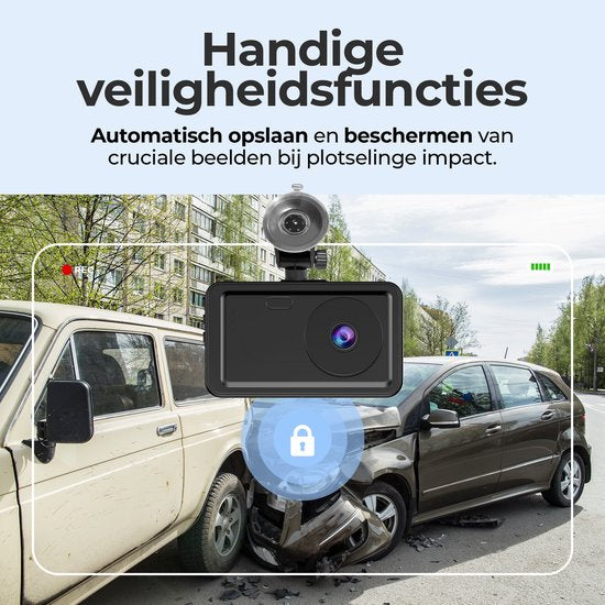 Denver Dashcam - Dashcam für Auto - Full HD - 120° Weitwinkel - Schleifenaufzeichnung - G-Sensor - CCT1650